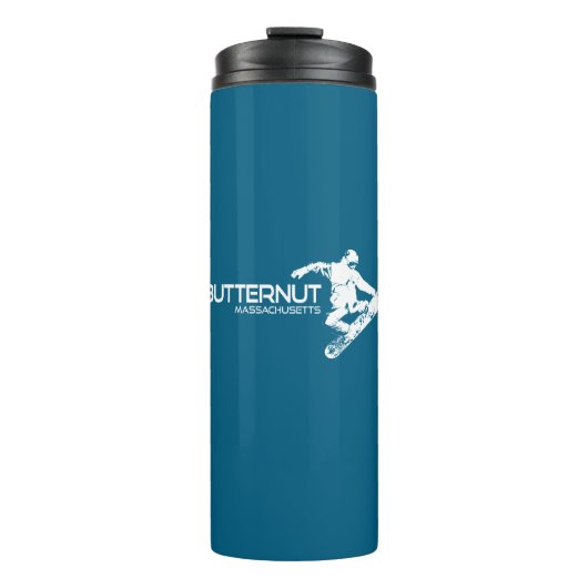Bouteilles Isothermes Butternut Massachusetts Station de ski Snowboarder (Devant)