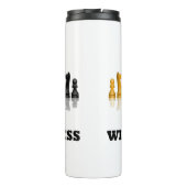 Bouteilles Isothermes Câblé Pour Les Échecs Reflectifs Jeu D'Échecs (Dos)