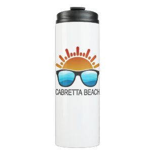 Bouteilles Isothermes Cabretta Beach Sapelo Island Georgia Lunettes de s
