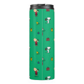 Bouteilles Isothermes cacahuètes | Motif cadeau de Noël (Dos)