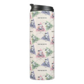 Bouteilles Isothermes cacahuètes | Snoopy Bike Ride Stats (Tourné sur la droite)