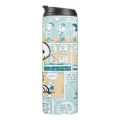 Bouteilles Isothermes cacahuètes | Snoopy Comic Motif (Tourné sur la droite)