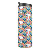 Bouteilles Isothermes cacahuètes | Snoopy Deco Dreams Motif (Tourné sur la droite)
