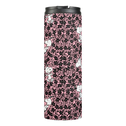 Bouteilles Isothermes cacahuètes | Snoopy Flower Vine Motif (Dos)