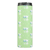 Bouteilles Isothermes cacahuètes | Snoopy Green Deco Dreams Motif (Dos)