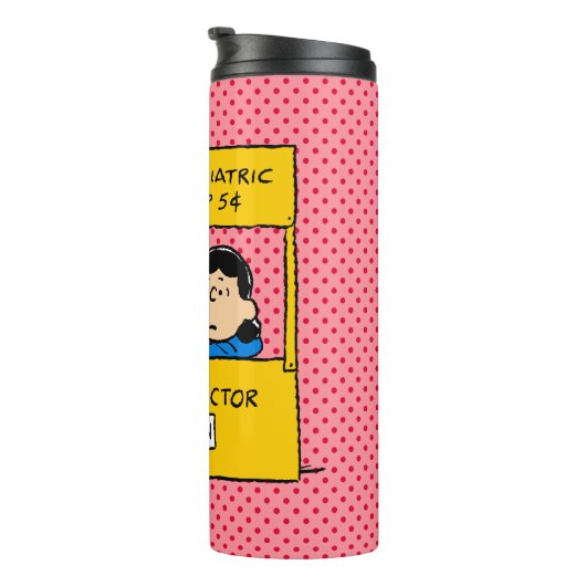 Bouteilles Isothermes cacahuètes | Snoopy & Lucy Half & Half (Tourné sur la droite)