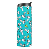 Bouteilles Isothermes cacahuètes | Snoopy & Lunettes de soleil Motif (Tourné sur la gauche)