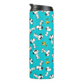Bouteilles Isothermes cacahuètes | Snoopy & Lunettes de soleil Motif (Tourné sur la droite)