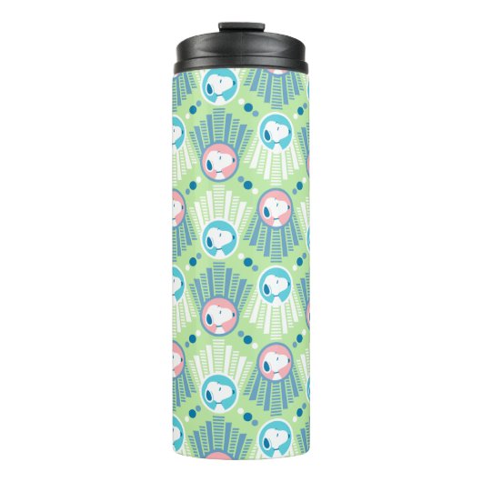 Bouteilles Isothermes cacahuètes | Snoopy Mint Green Deco Dreams Motif (Devant)