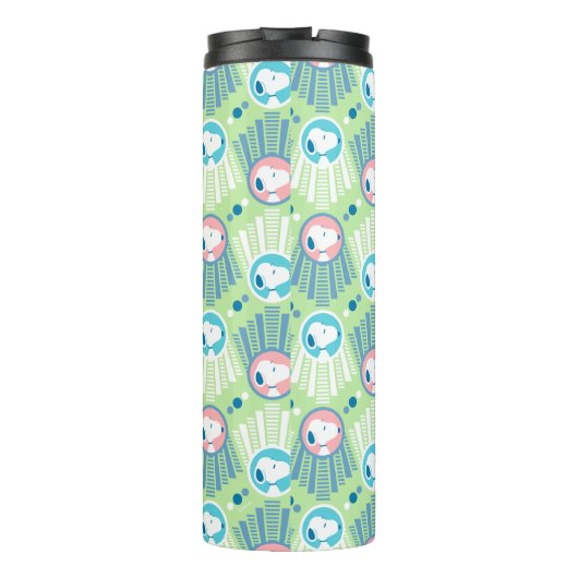Bouteilles Isothermes cacahuètes | Snoopy Mint Green Deco Dreams Motif (Dos)