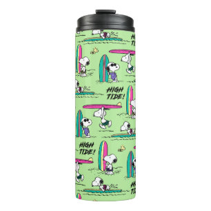 Bouteilles Isothermes cacahuètes   Snoopy Ocean High Tide Motif