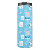 Bouteilles Isothermes cacahuètes | Snoopy Snow Day Motif (Dos)