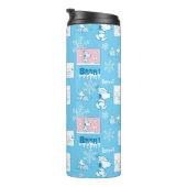 Bouteilles Isothermes cacahuètes | Snoopy Snow Day Motif (Tourné sur la droite)