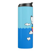 Bouteilles Isothermes cacahuètes | Snoopy & Woodstock Hot Air Balloon (Tourné sur la gauche)