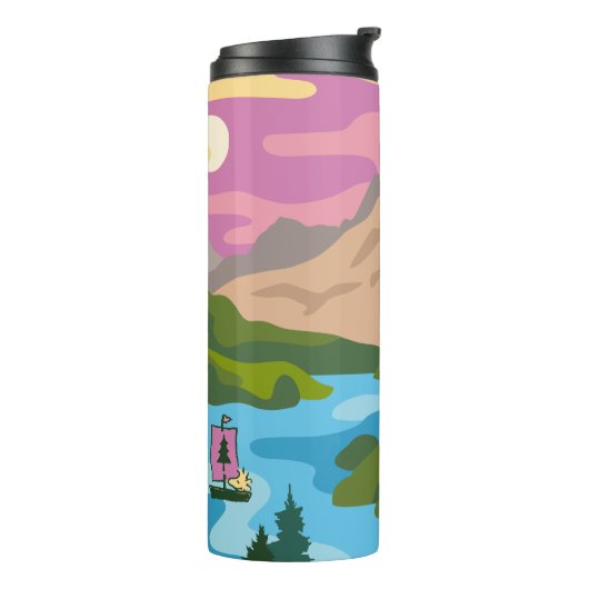 Bouteilles Isothermes cacahuètes | Snoopy & Woodstock Le grand extérieur (Tourné sur la gauche)