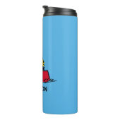 Bouteilles Isothermes cacahuètes | Woodstock Snoopy Plat Bateau à voile (Tourné sur la droite)