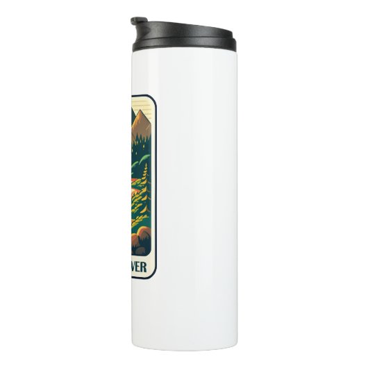 Bouteilles Isothermes Cacapon River West Virginia Colors (Tourné sur la droite)