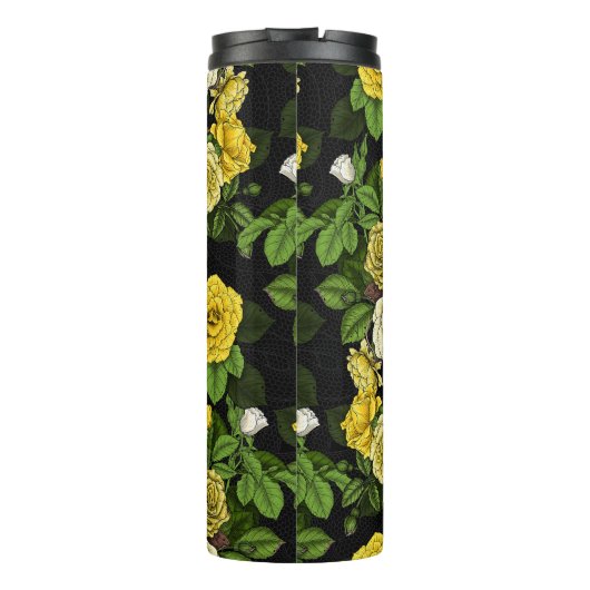 Bouteilles Isothermes Caché en rose, jaune et vert (Dos)