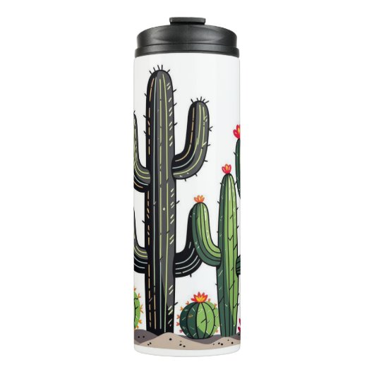 Bouteilles Isothermes Cactus (Devant)