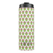 Bouteilles Isothermes Cactus Art Mustache Casquette Yeux NOM Desert Fun (Devant)