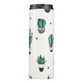 Bouteilles Isothermes Cactus décoratifs Succulents Motif sans couture (Dos)