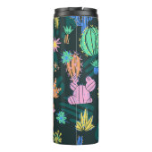 Bouteilles Isothermes Cactus dessiné à la main : sans couture scandinave (Dos)