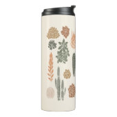 Bouteilles Isothermes Cactus et succulent motif sans soudure (Tourné sur la gauche)