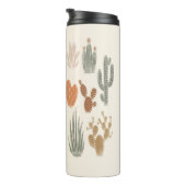 Bouteilles Isothermes Cactus et succulent motif sans soudure (Tourné sur la droite)