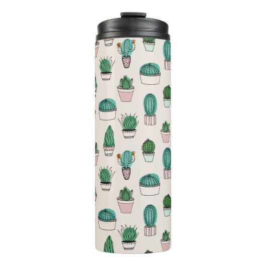 Bouteilles Isothermes Cactus Motif Succulent (Devant)