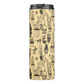 Bouteilles Isothermes Cactus Poted Plante mignon Motif cadeau personnali (Dos)