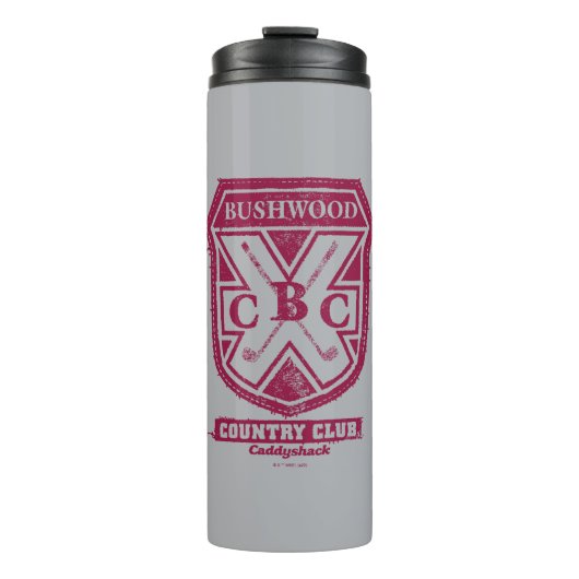 Bouteilles Isothermes Caddyshack | Bushwood Country Club Crest (Devant)
