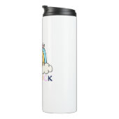 Bouteilles Isothermes Cadeau arc-en-ciel de rentrée scolaire Professeur  (Tourné sur la droite)