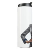 Bouteilles Isothermes Cadeau Cabine d'agent de bord personnalisé (Tourné sur la gauche)