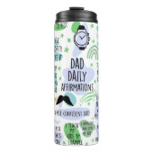 Bouteilles Isothermes Cadeau d'Affirmation Quotidienne de papa Tumbler T (Devant)