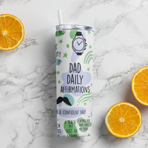 Bouteilles Isothermes Cadeau d'Affirmation Quotidienne de papa Tumbler T