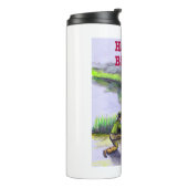 Bouteilles Isothermes Cadeau d'anniversaire de pêche (Tourné sur la gauche)