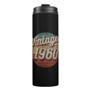 BOUTEILLES ISOTHERMES CADEAU D'ANNIVERSAIRE HOMMES FEMMES 1960 VINTAGE