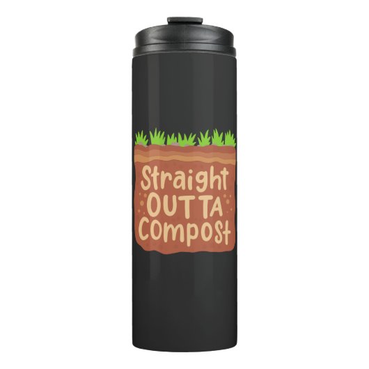 Bouteilles Isothermes Cadeau de compost de jardin (Devant)