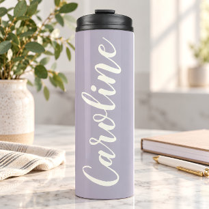 Bouteilles Isothermes Cadeau de fête de mariage personnalisé au lavande