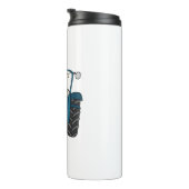 Bouteilles Isothermes Cadeau personnalisé Mariage campagnard tracteur bl (Tourné sur la droite)