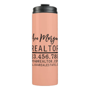 Bouteilles Isothermes Cadeau personnalisé pour agent immobilier