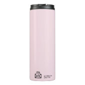 Bouteilles Isothermes Cadeau personnalisé pour l'artisan de papier de cr (Dos)