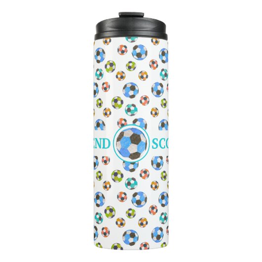 Bouteilles Isothermes Cadeau pour l'équipe de football (Devant)