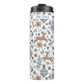 Bouteilles Isothermes Cadeau pour les enseignants motif de renne de vaca (Devant)