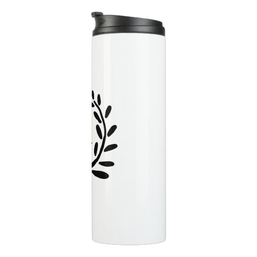 BOUTEILLES ISOTHERMES CADEAUX DE GARÇON D'HONNEUR MONOGRAMME ANNÉE DATE (Tourné sur la droite)