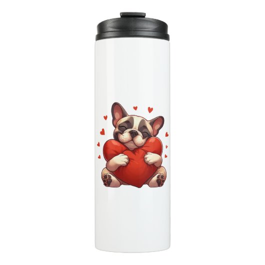 Bouteilles Isothermes Cadeaux de la Saint-Valentin Pitbull (Devant)