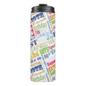 Bouteilles Isothermes Cadeaux Uniques Et Spéciaux De Fête Du 60E Anniver (Devant)