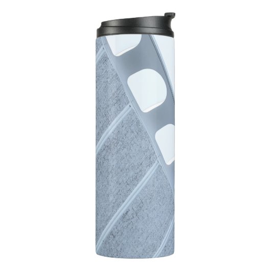 Bouteilles Isothermes Cadre en métal noir et blanc (Tourné sur la gauche)