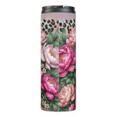 Bouteilles Isothermes Café Casquette Floral Leopard Chic (Dos)