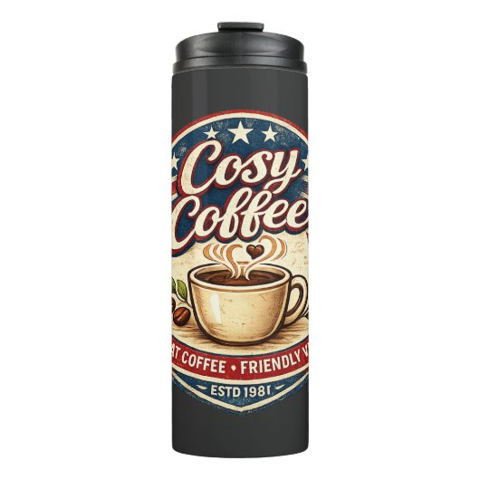 Bouteilles Isothermes Café Cosy (Devant)